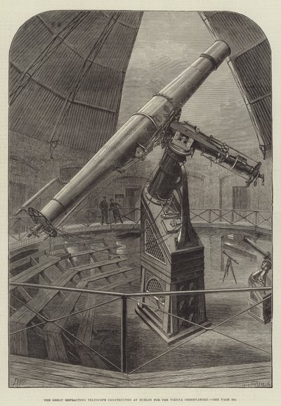 The Great Refracting Telescope constructed at Dublin for the Vienna Observatory by Frank Watkins